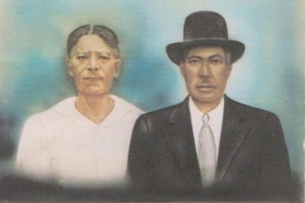 Isaac and Emily McElroy parents of Annie M. McElroy Randolph